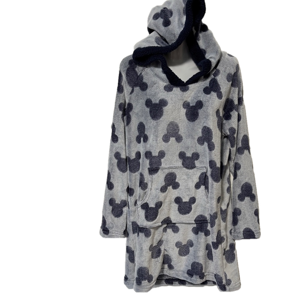 Disney Womens Mickey Mouse Fleece Lounge Hoodie
